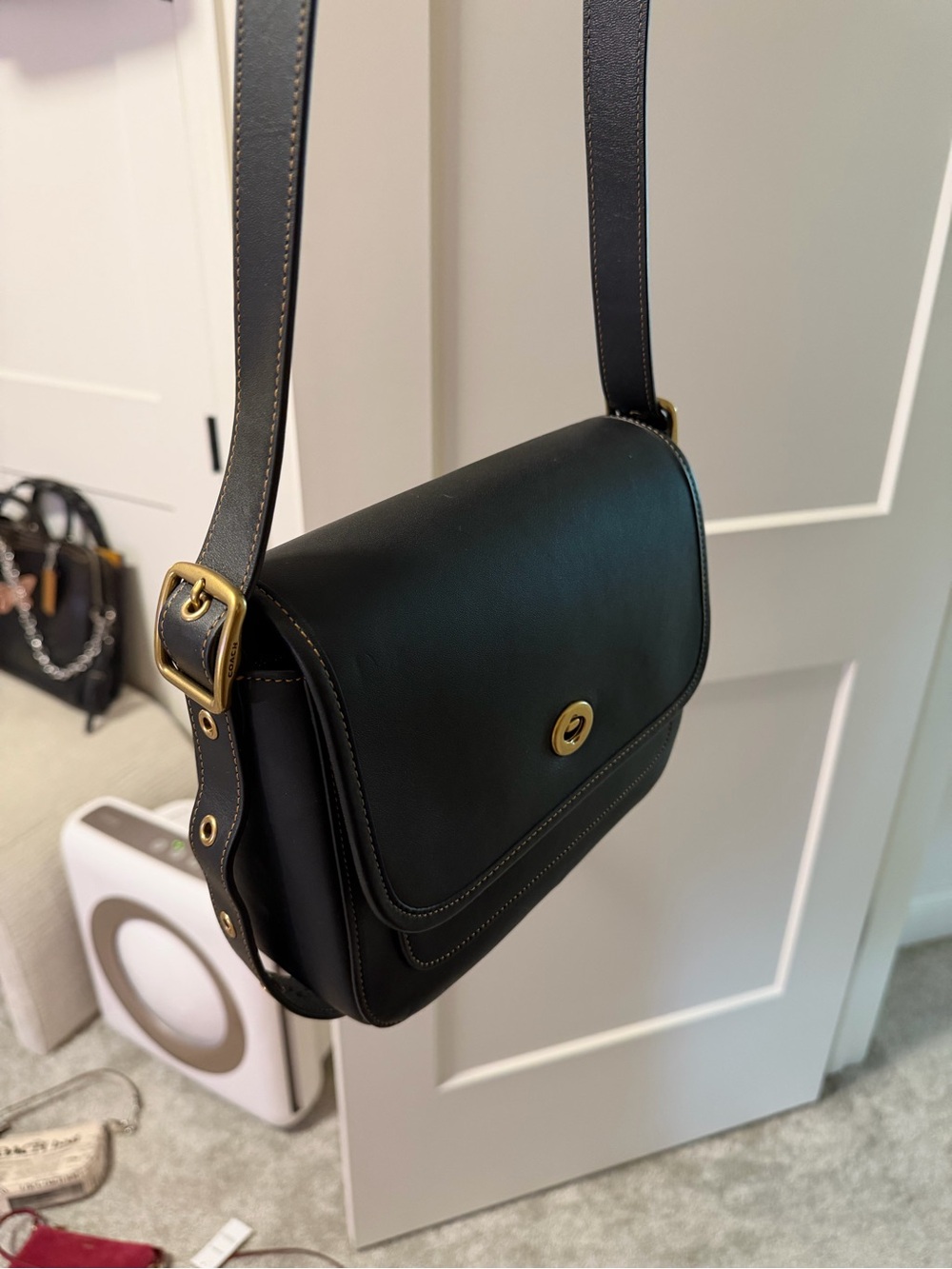 Coach Rambler Glovetanned Crossbody Bag